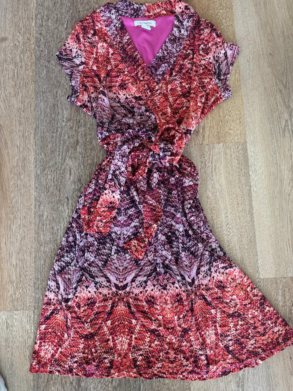 Liz Claiborne Faux Wrap Dress - Size Medium